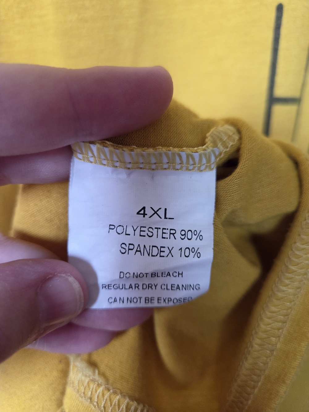 Bee Happy Graphic Tee - Yellow Women’s Plus Top - Picture 2 of 2